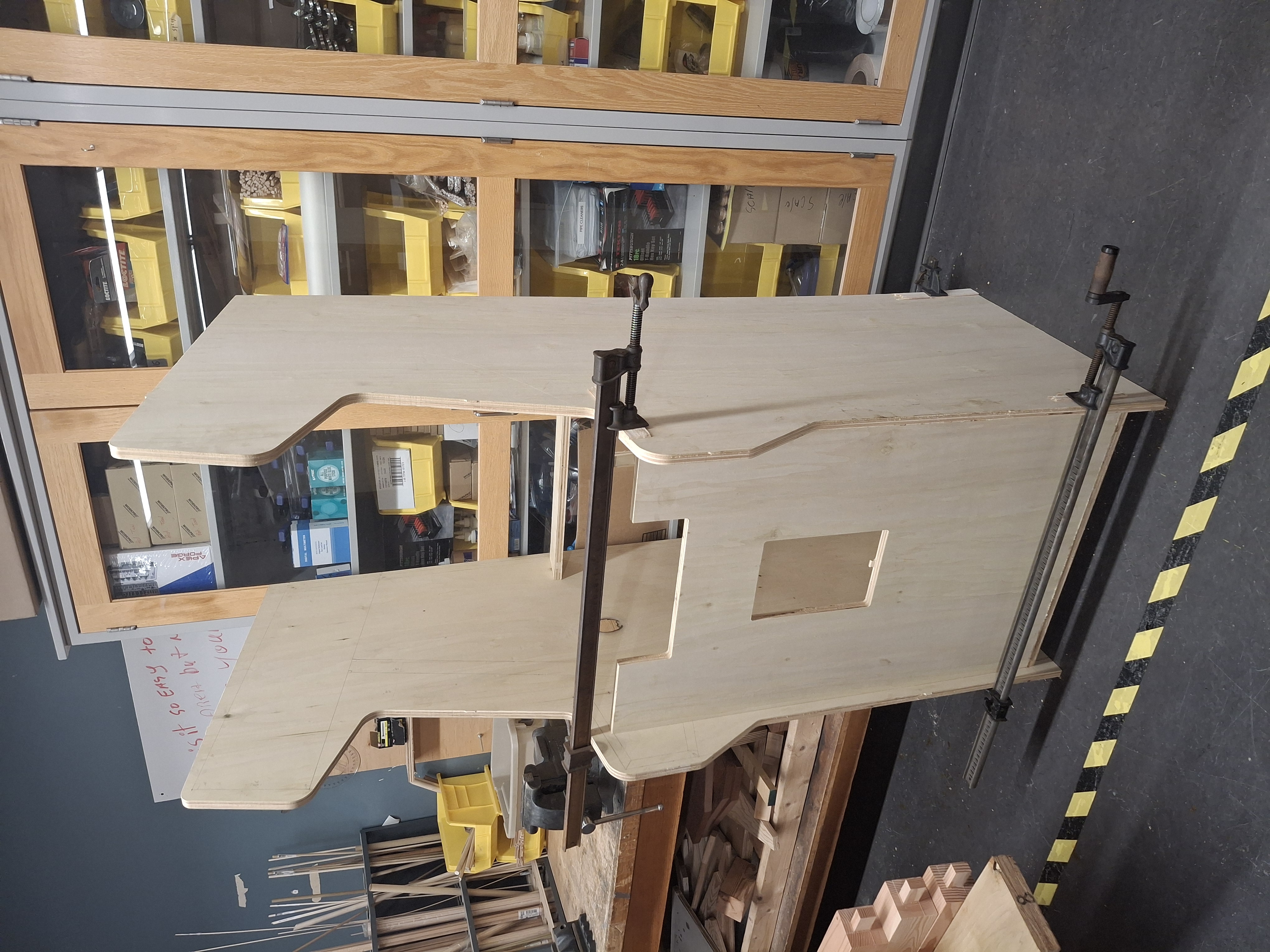 Assembling the frame